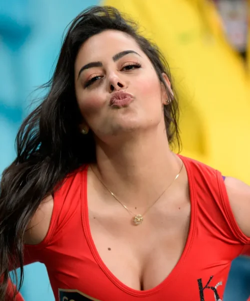 Una tifosa speciale per il Paraguay: le foto di Larissa Riquelme