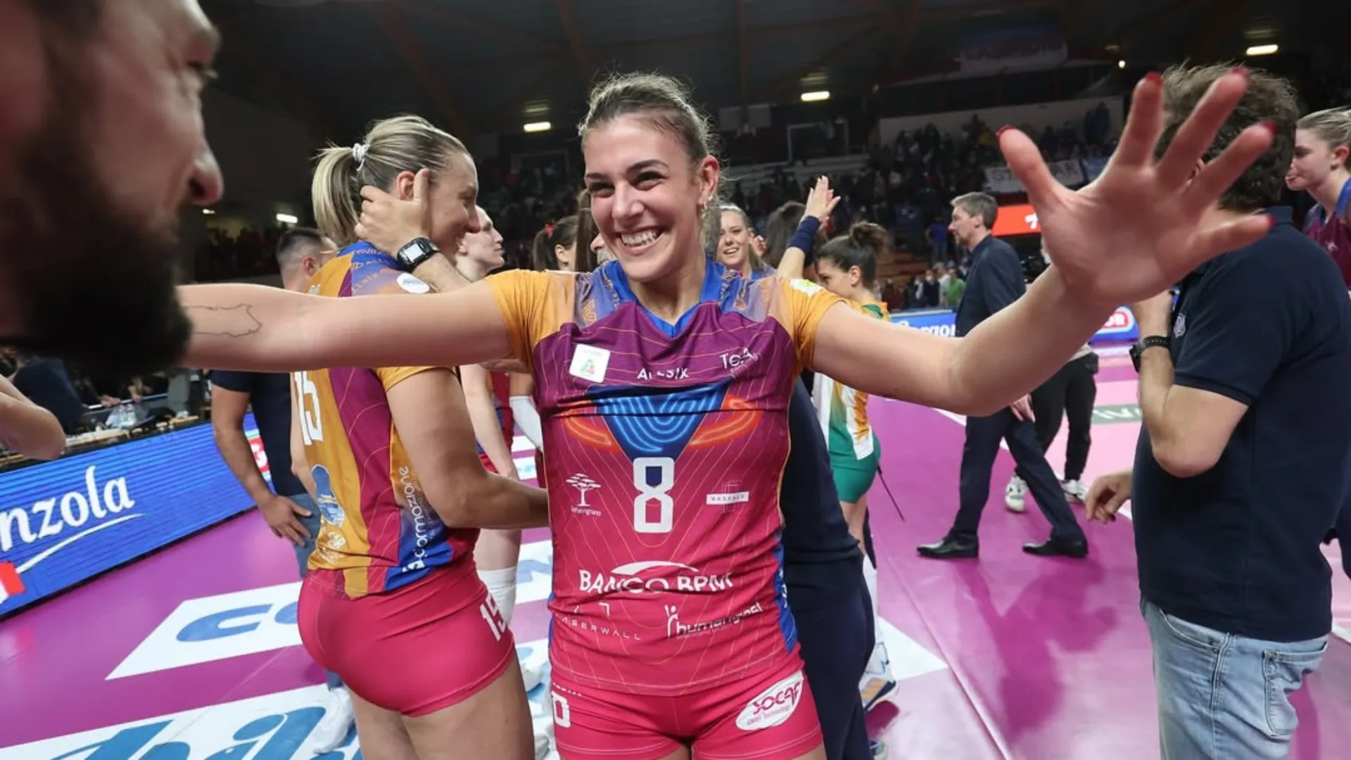 "Caro Vero Volley, non si è mai pronti per gli addii, ma anche le avventure più belle hanno sempre un epilogo".