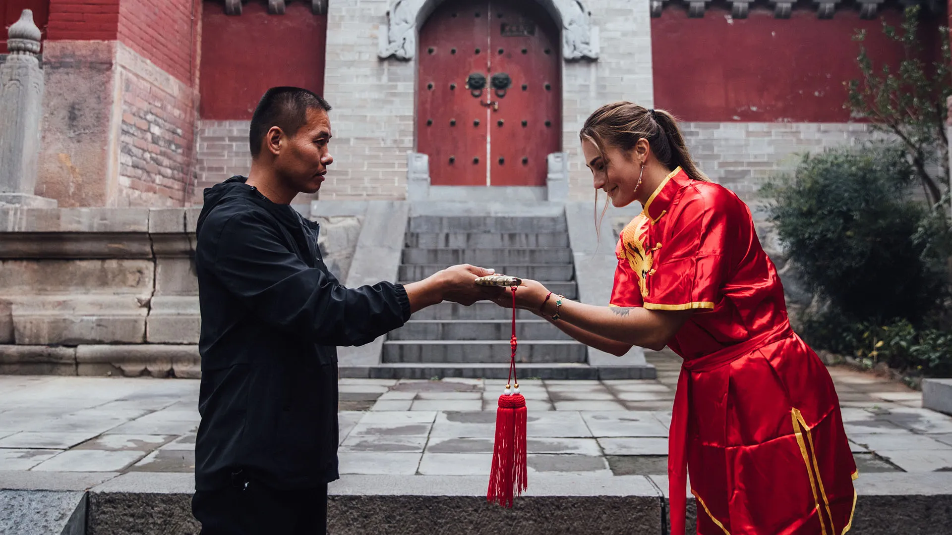 La tennista bielorussa ha ricevuto in passato un addestramento Shaolin in Cina