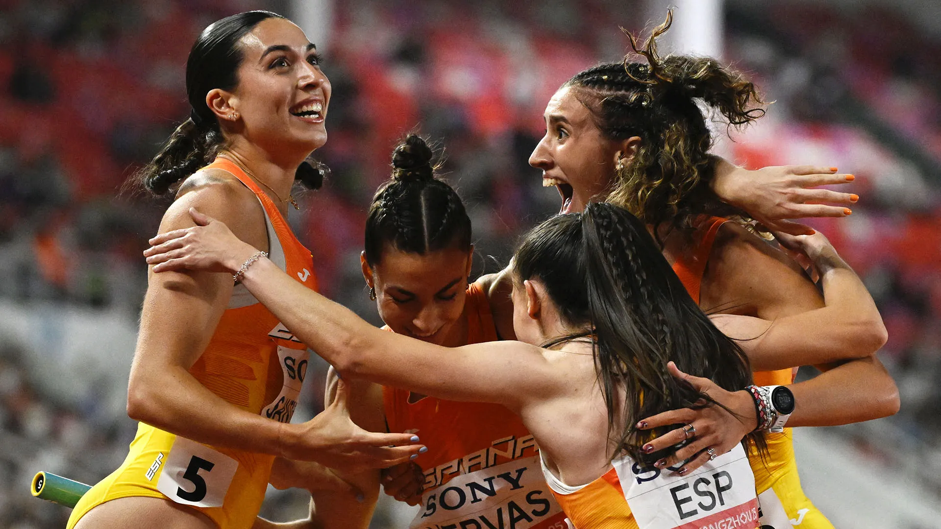 Il quartetto composto da Paula Sevilla, Eva Santidrián, Daniela Fra e Blanca Hervás ha vinto la medaglia d'oro