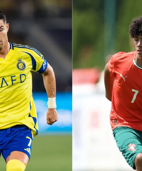 Le foto del debutto di Ronaldo jr. con il Portogallo: un top club è interessato