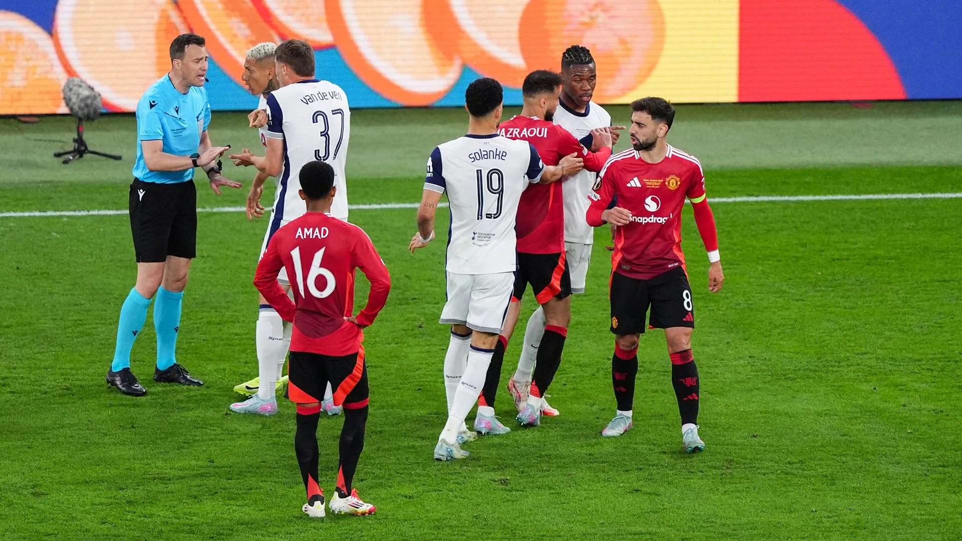 Il Tottenham alla fine ha vinto grazie al gol di Brennan Johnson
