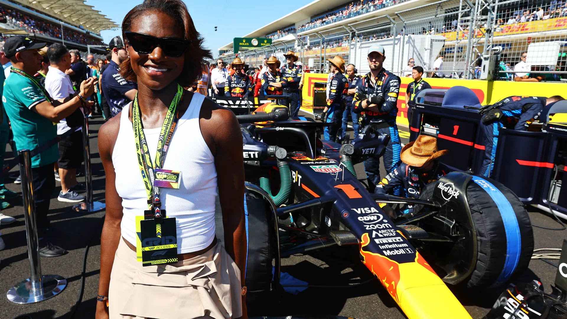 Tra le sue passioni, oltre alla corsa, c'è la Formula 1