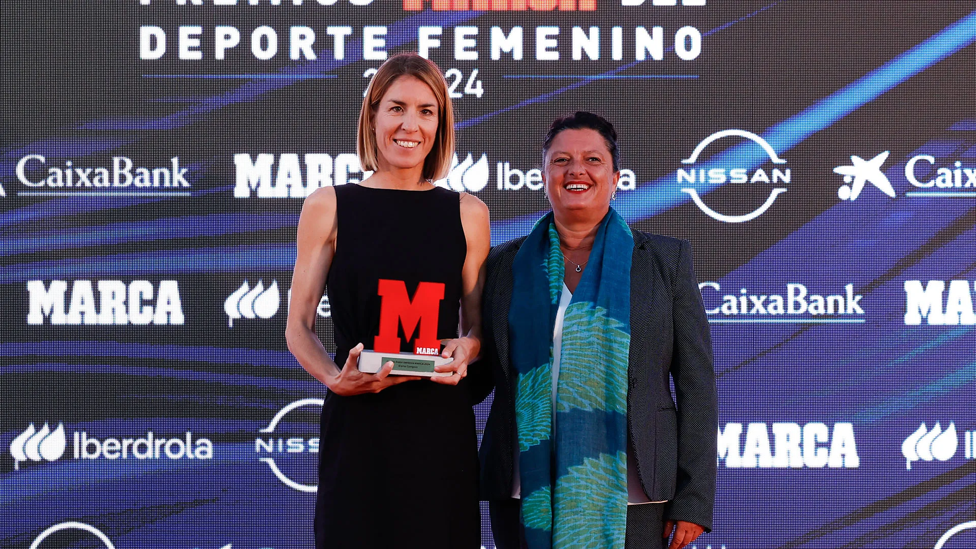 L'atleta 37enne è nata con un problema degenerativo della vista