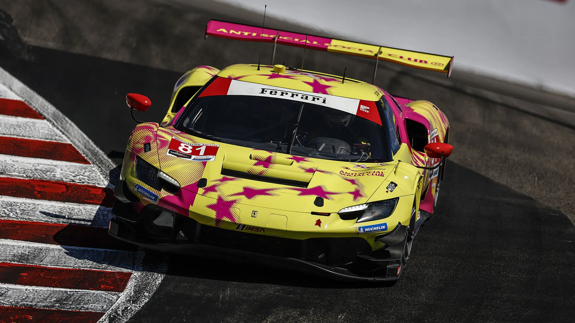 Il test si è svolto durante una sessione del campionato NLS