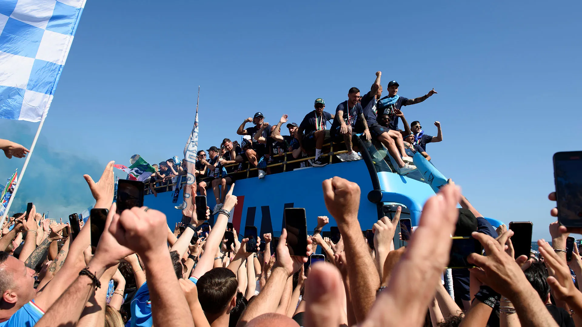 Il Napoli ha vinto il secondo campionato negli ultimi tre anni
