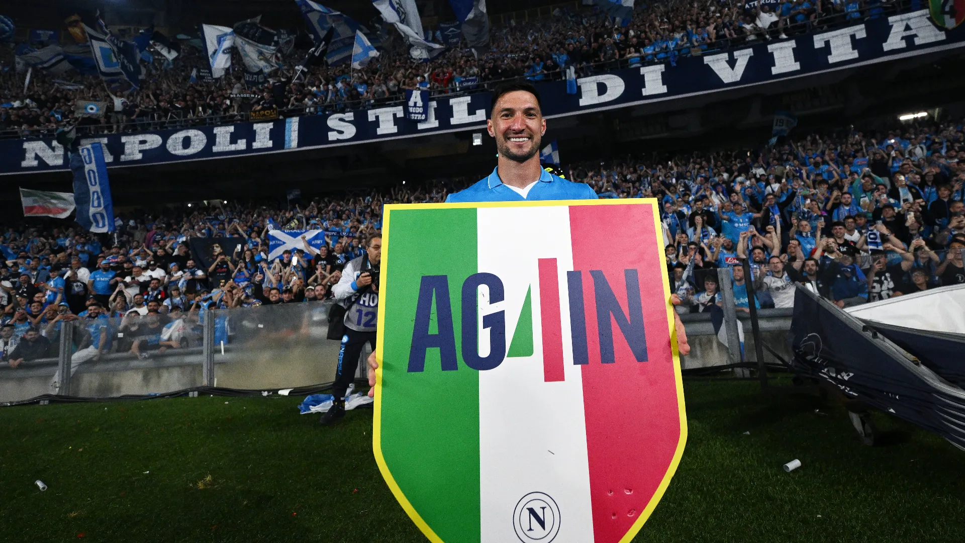 Capitan Di Lorenzo ha conquistato il suo secondo scudetto
