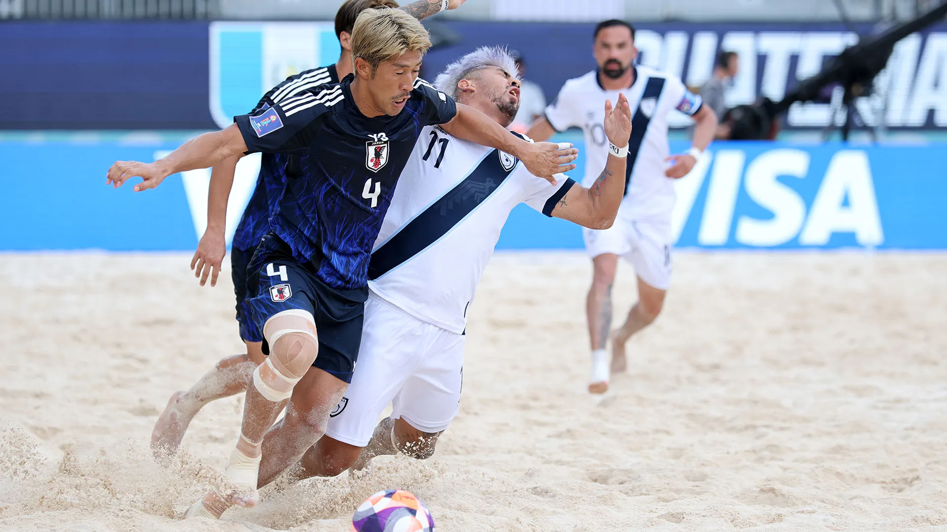 Il Giappone ha piegato il Guatemala per 6-2 al termine di una partita spettacolare
