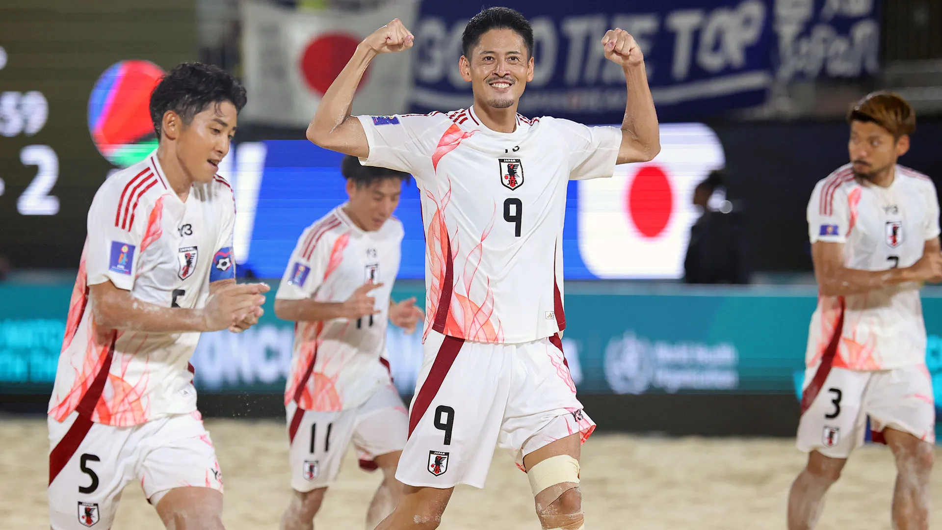 Il Giappone ha trionfato per 10-2 contro le Seychelles, nazionale padrona di casa