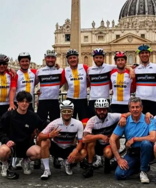 Da Melzo a Roma in bici: 640 km in 4 giorni, sfida completata