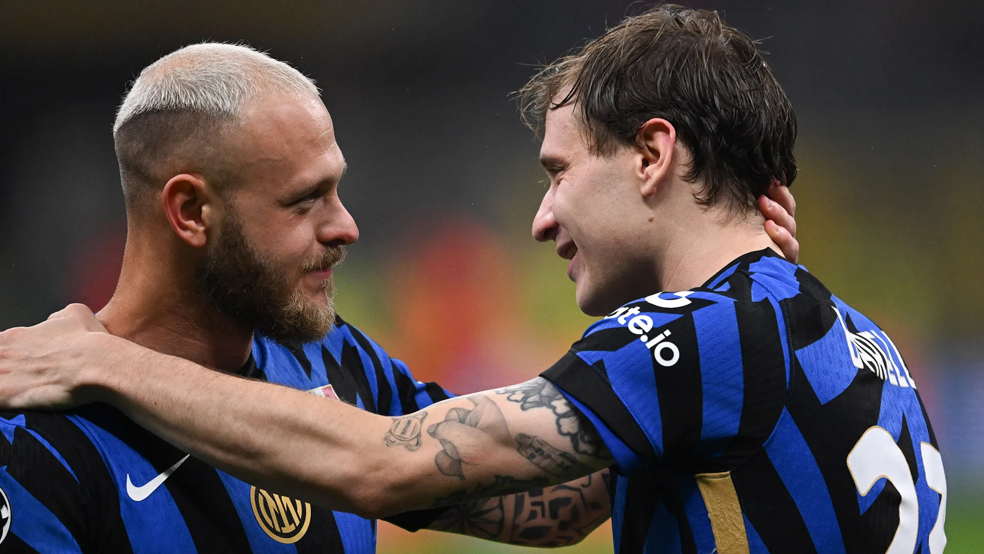 Barella e Di Marco sono altri due simboli della squadra