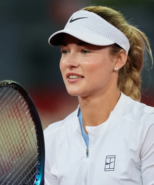 Anna Kalinskaya saluta Roma con il sorriso, nonostante tutto