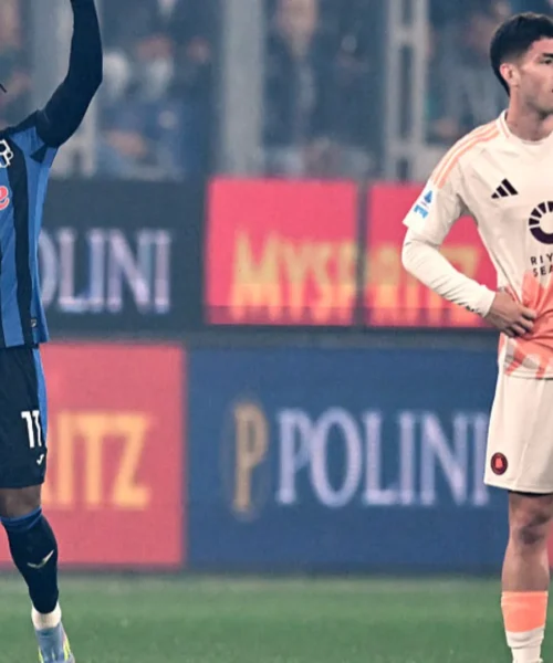 Atalanta matematicamente terza e in Champions League, Roma ko