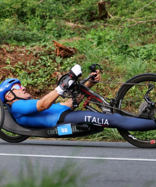 Handbike, Azzurri protagonisti nella Coppa del Mondo: quattro medaglie nelle cronometro