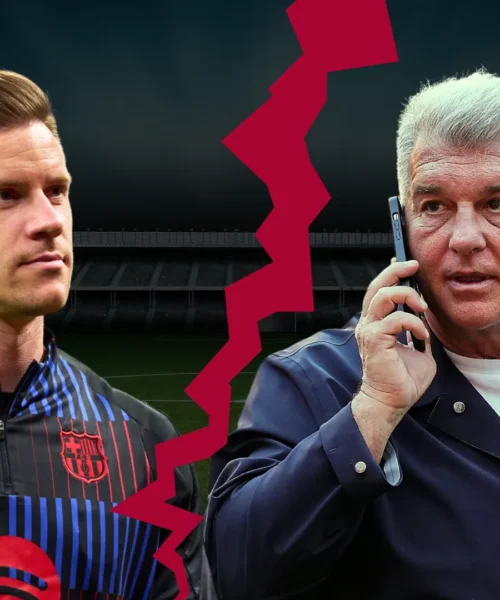 Marc-André ter Stegen accompagnato all’uscita: Laporta ha parlato. Foto