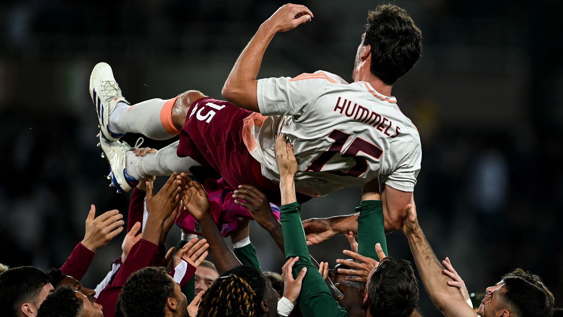 Il difensore tedesco ha giocato solo gli ultimi minuti della partita Torino-Roma