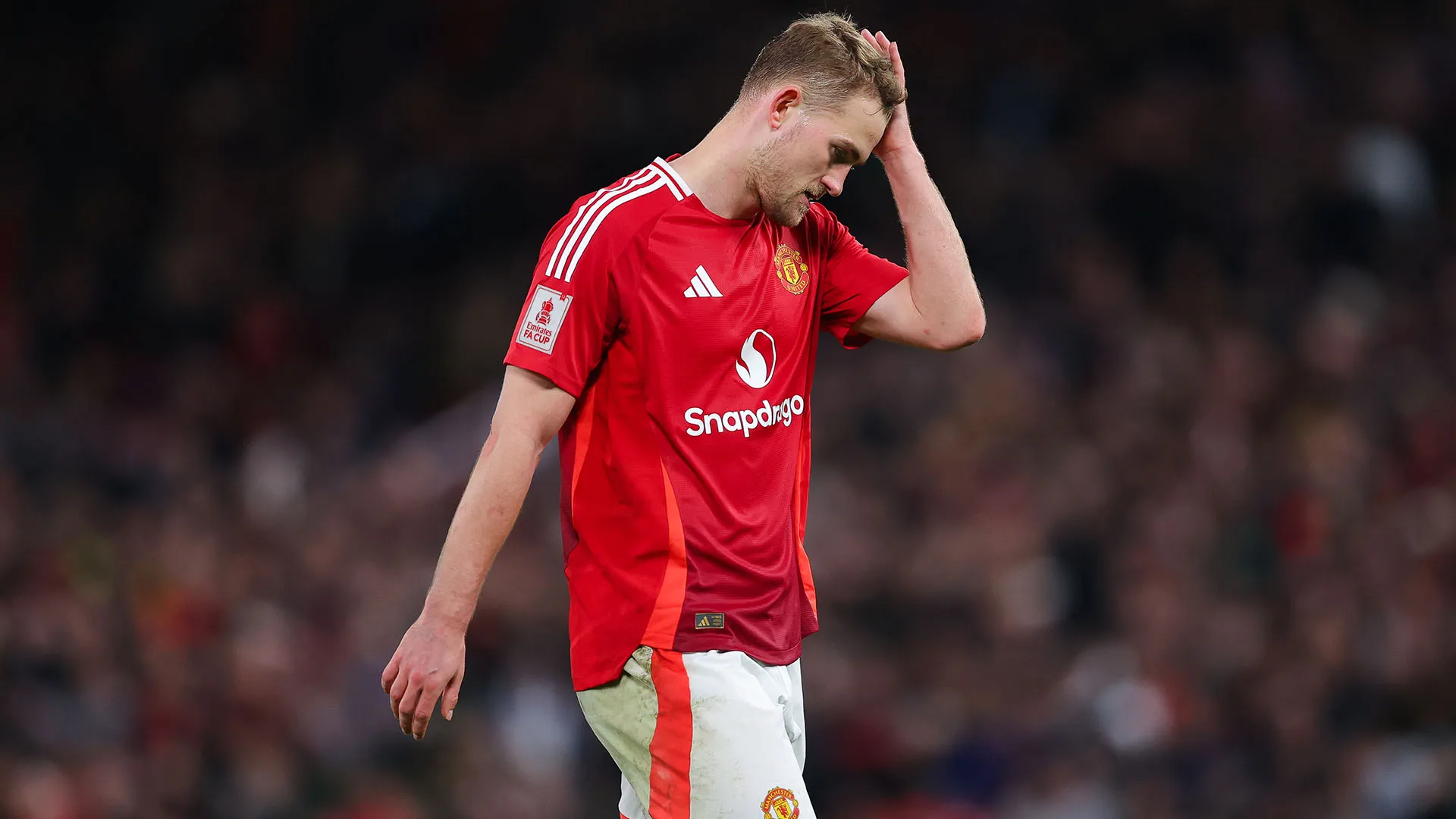 Per l'olandese è stato un anno complicato, così come per tutto il Manchester United