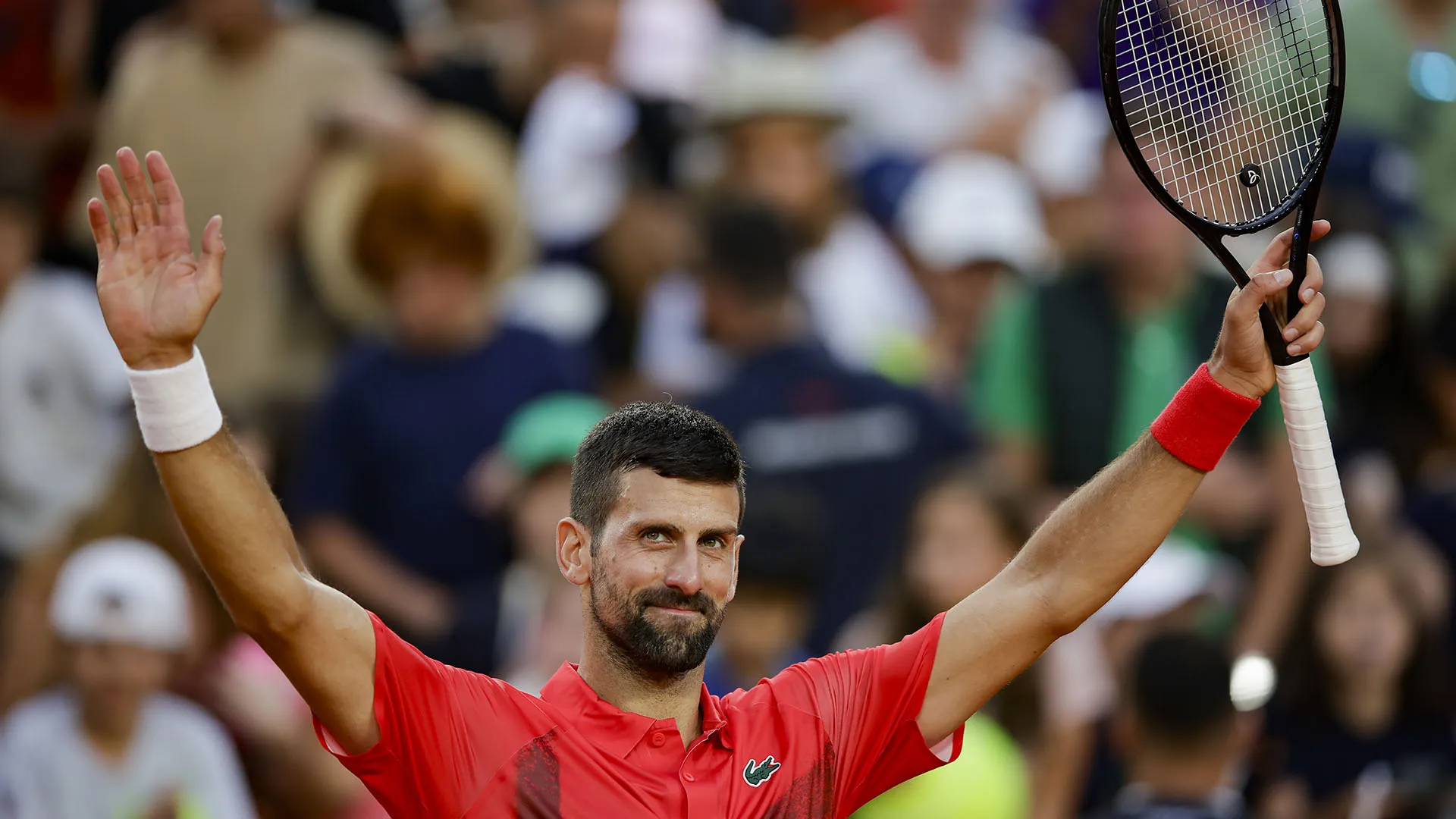 Djokovic una settimana fa ha vinto il suo centesimo torneo in carriera a Ginevra