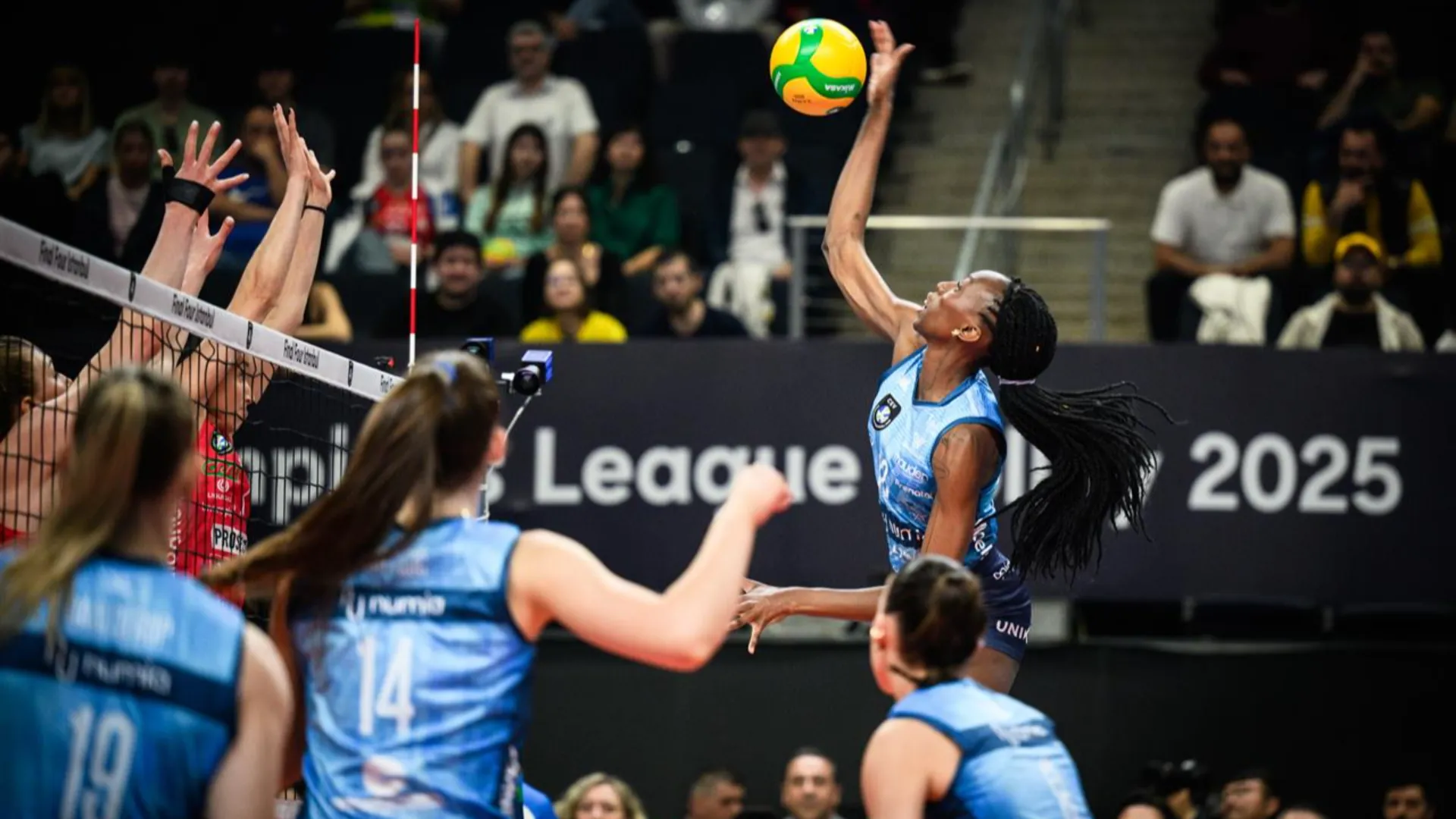 Paola Egonu non è andata oltre 15 punti e ha visto interrompersi la sua striscia di finali di Champions consecutive.