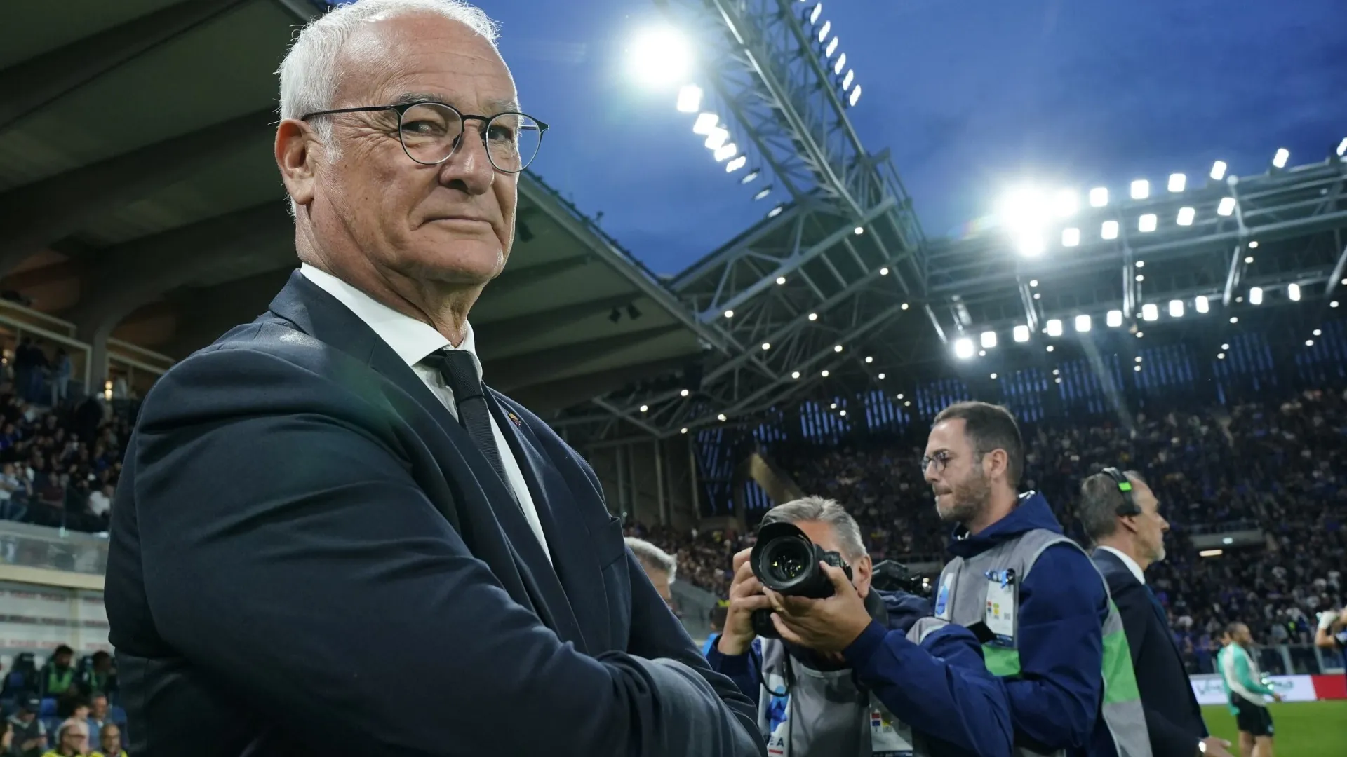 Il tecnico giallorosso ha protestato vibratamente con l’arbitro Sozza