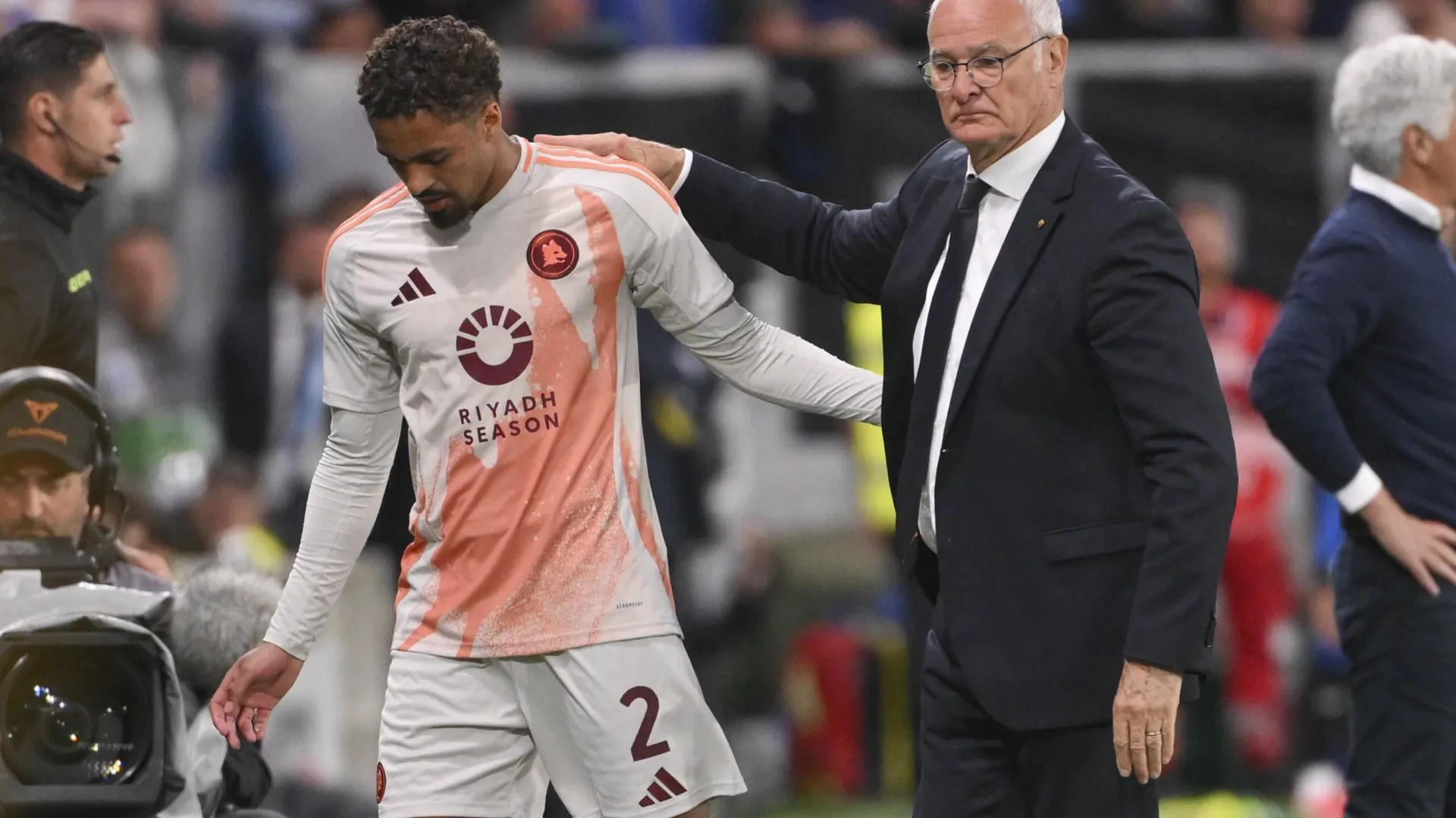 Ranieri ha quindi salutato e ha lasciato il collegamento