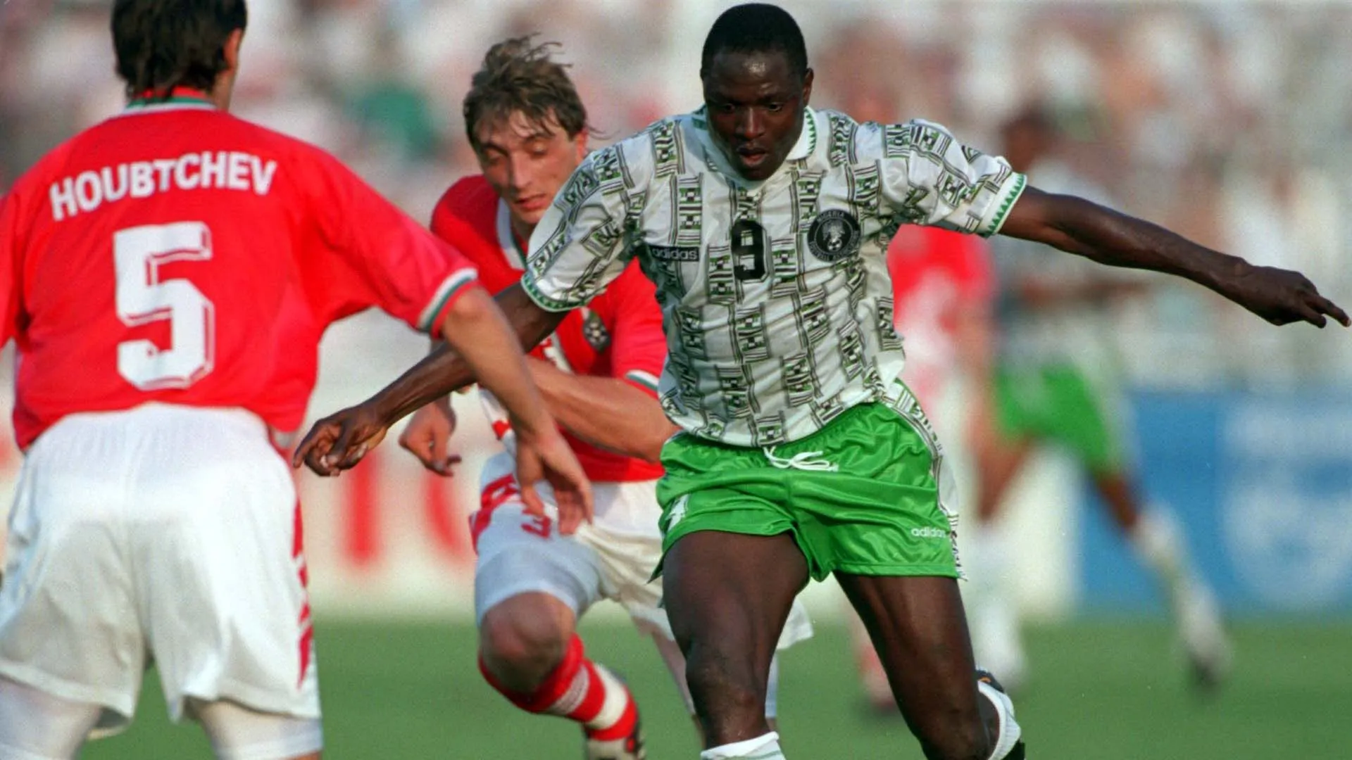 Anche con la sua Nigeria Rashidi ha lasciato il segno