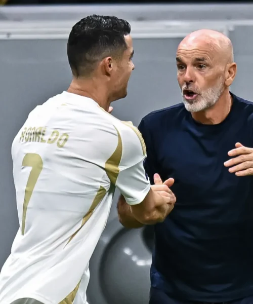 Stefano Pioli lascia l’Al Nassr: il saluto di Cristiano Ronaldo