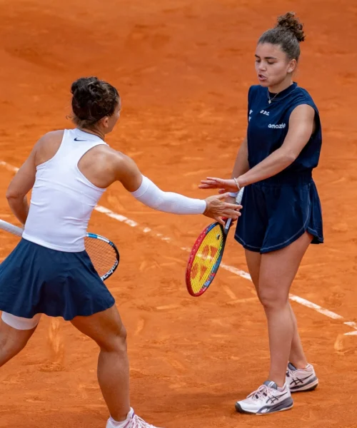 Internazionali d’Italia, Sara Errani e Jasmine Paolini superano il primo ostacolo nel doppio