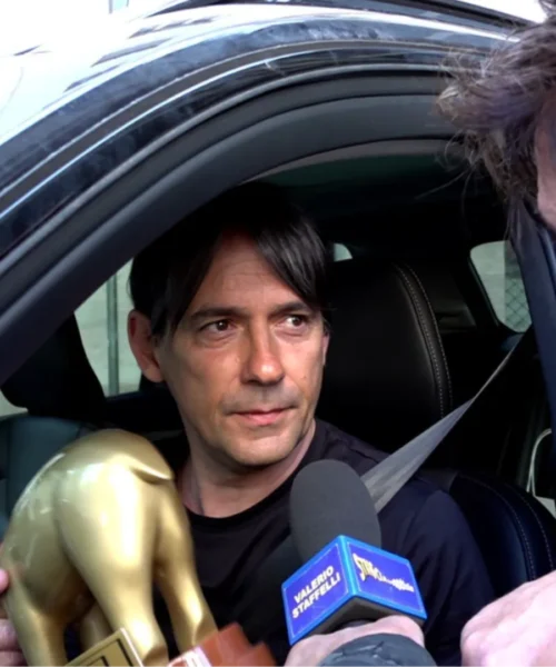 Simone Inzaghi incassa il Tapiro e punta alla Champions League