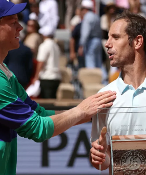 Jannik Sinner omaggia Richard Gasquet ma teme il prossimo rivale