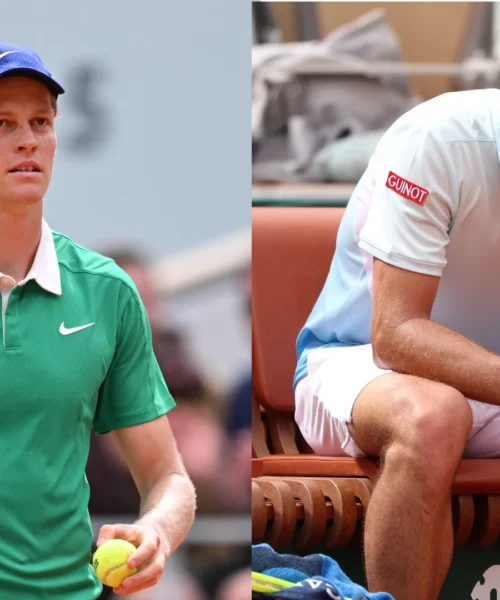 Jannik Sinner letale mette fine alla carriera di Richard Gasquet: le foto