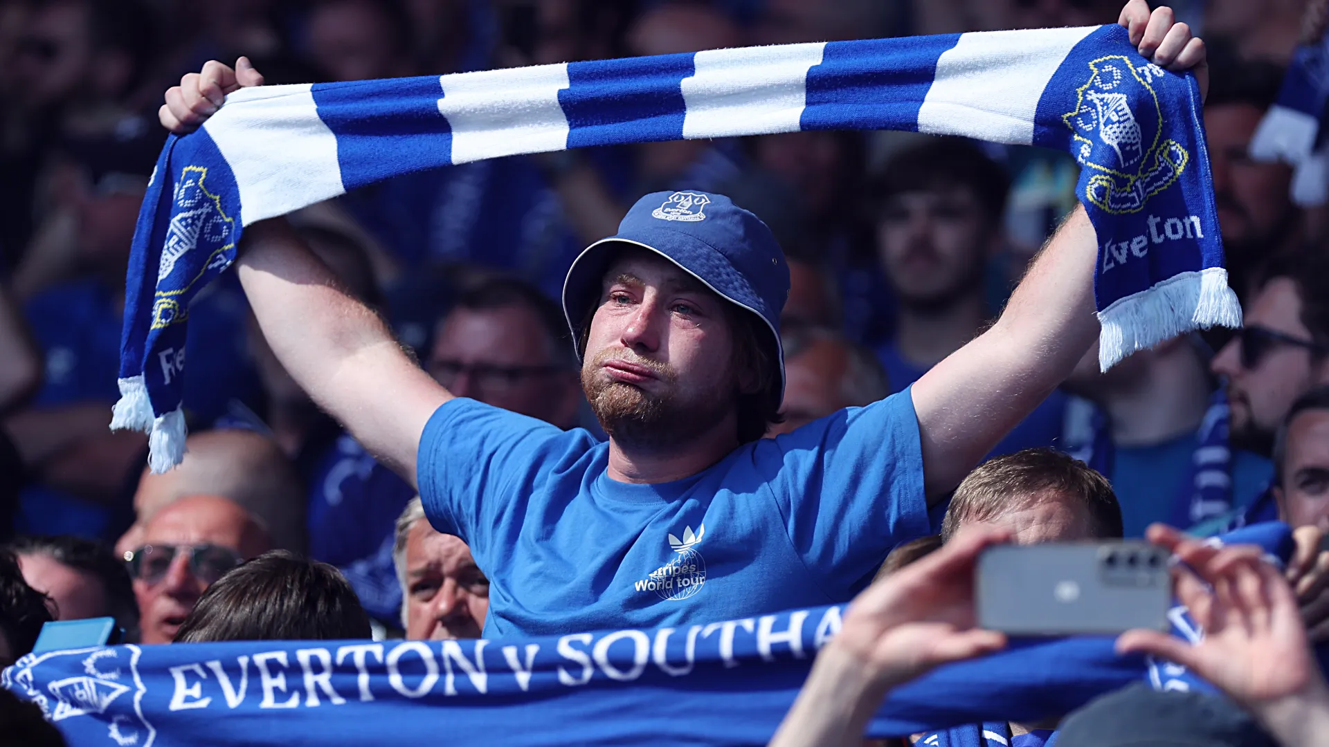 Al termine di Everton-Southampton i fan dei Toffees hanno potuto salutare lo stadio che li ospita da tantissimo tempo
