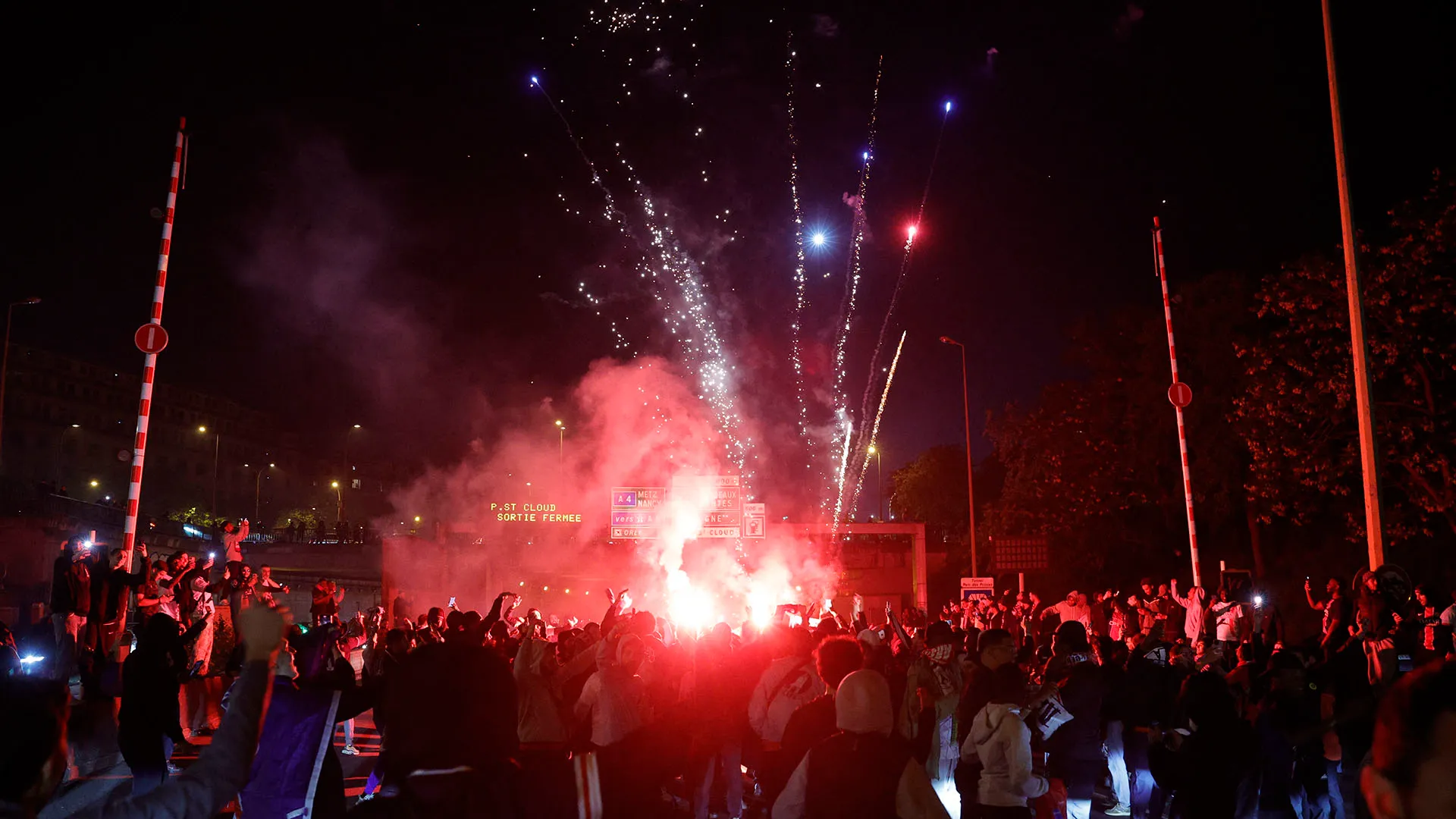 I tifosi del PSG sperano di ripetere la festa anche dopo lo scontro con i nerazzurri
