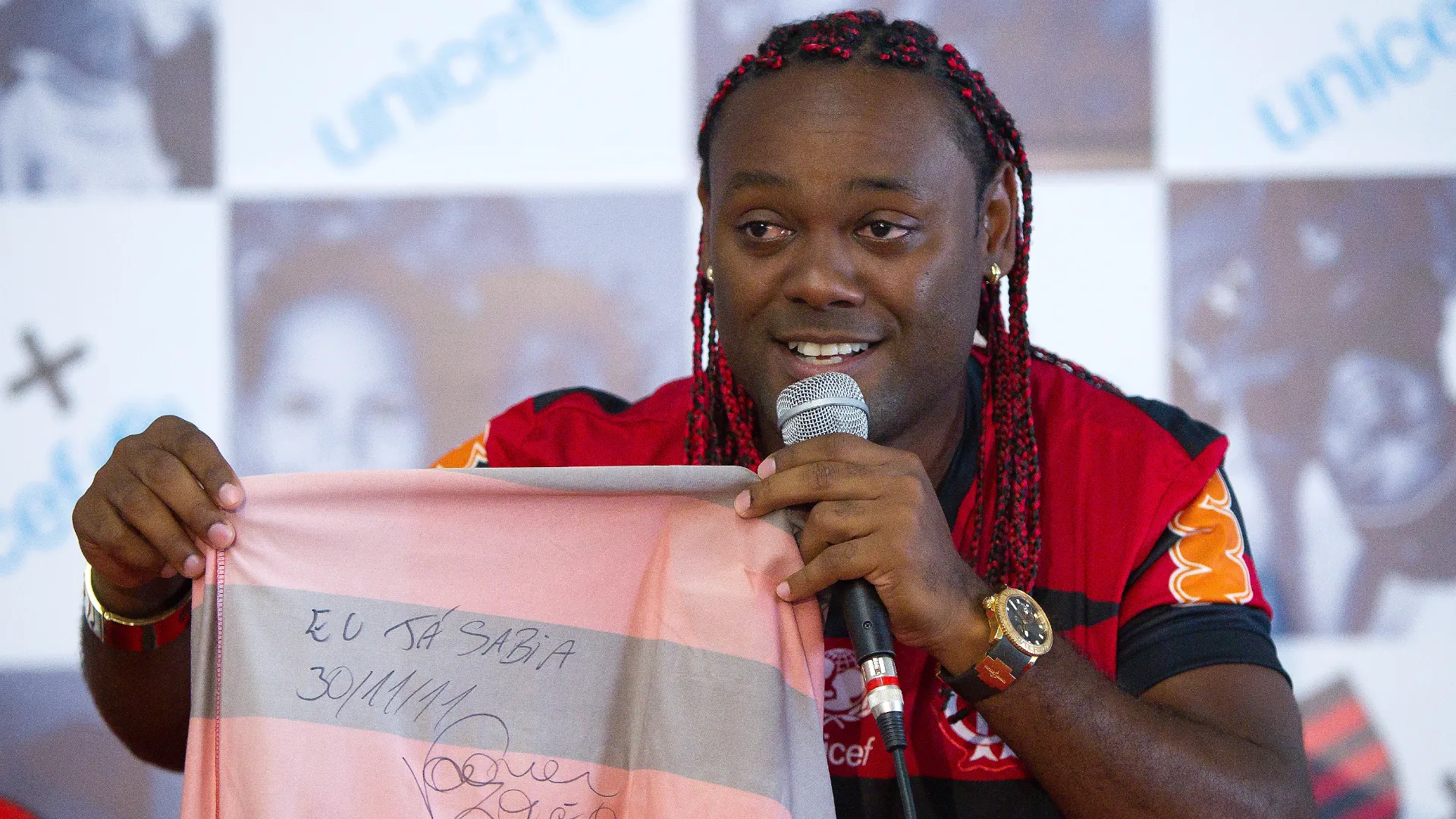 Nonostante i 41 anni, Vagner Love continua a giocare. Oggi milita nell'Avaí