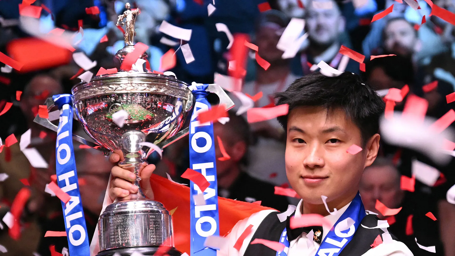 In semifinale, Zhao aveva superato il leggendario Ronnie O'Sullivan con una prestazione dominante
