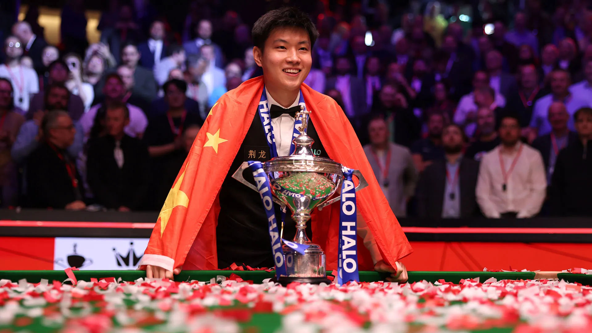 Il 28enne ha battuto Mark Williams con un punteggio di 18-12 al Crucible Theatre di Sheffield
