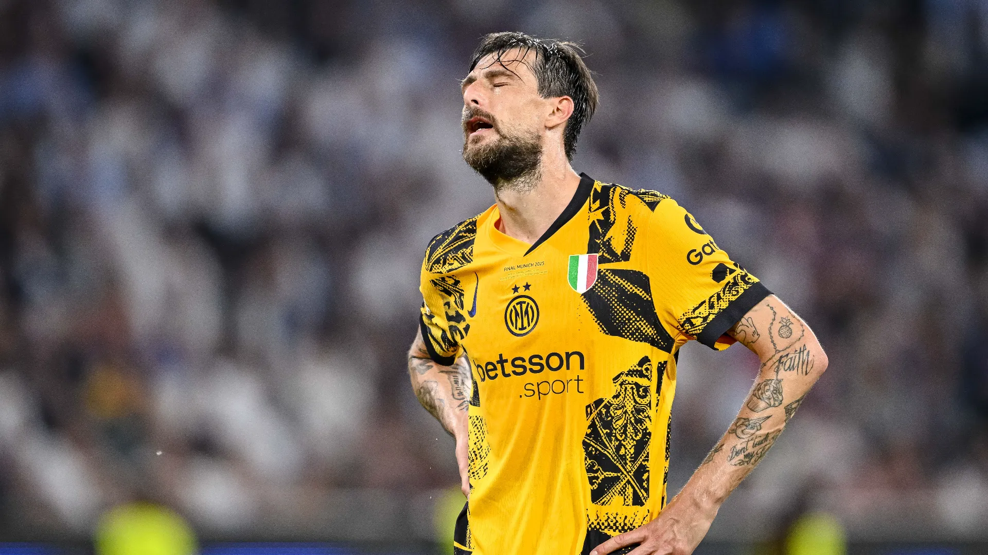 L'eroe della semifinale con il Barcellona è naufragato con il resto della squadra nella finale di Champions League a Monaco di Baviera contro il PSG