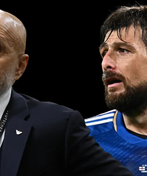 Luciano Spalletti risponde per le rime a Francesco Acerbi: le foto