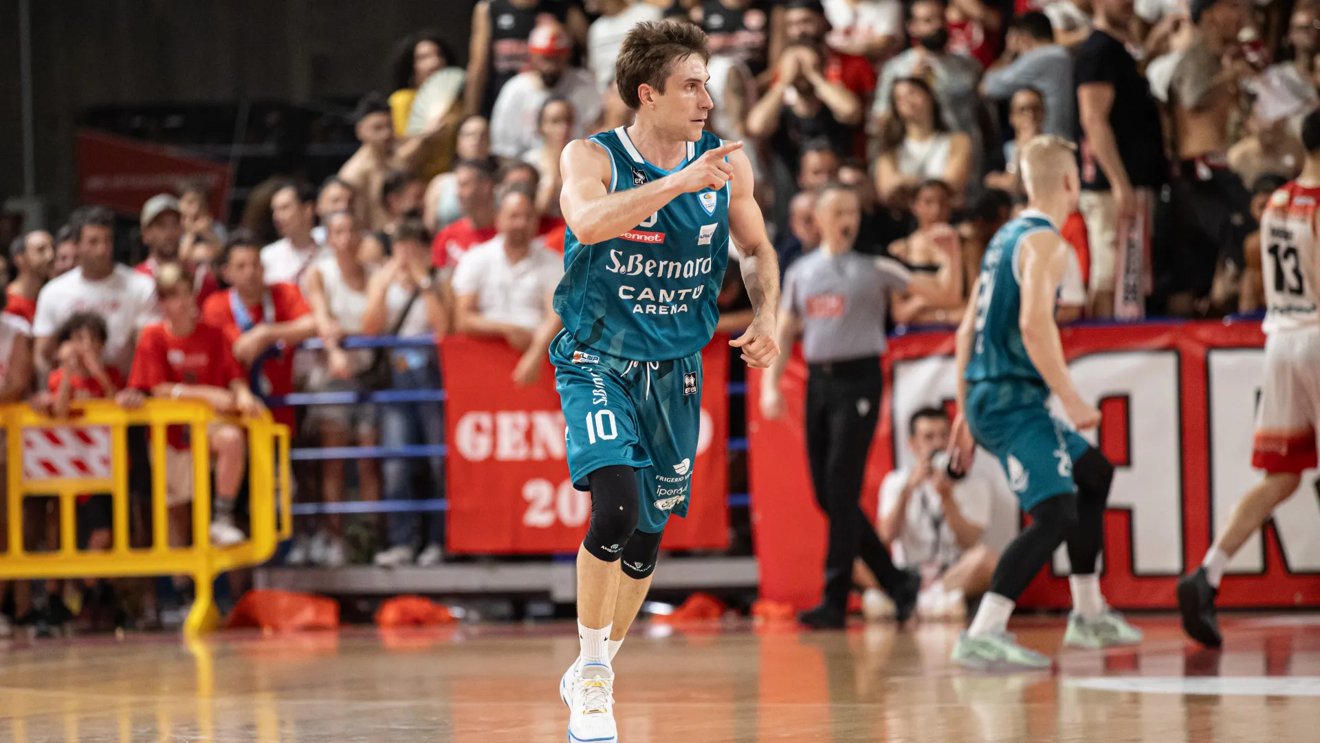 ... e, naturalmente, Andrea De Nicolao, talento cristallino che anche nei playoff ha spesso fatto la differenza