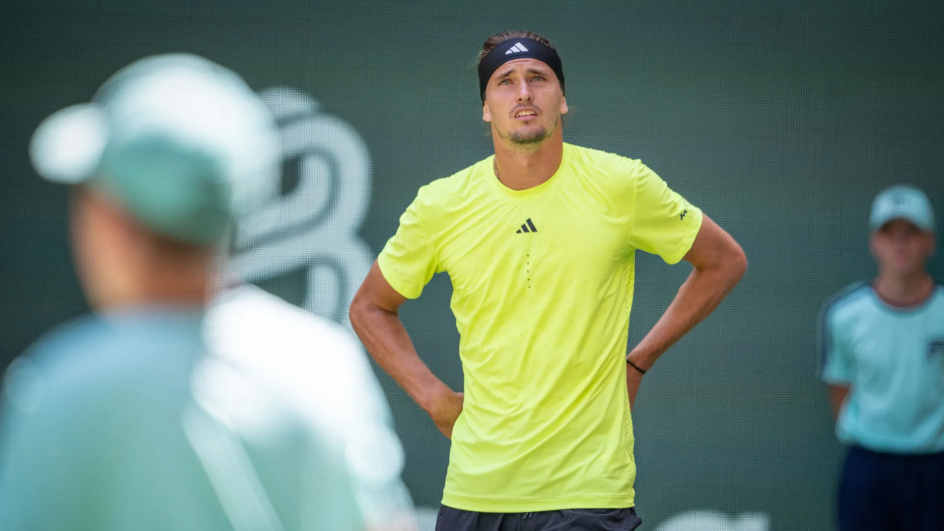 Durante il secondo game Zverev è dovuto correre in bagno
