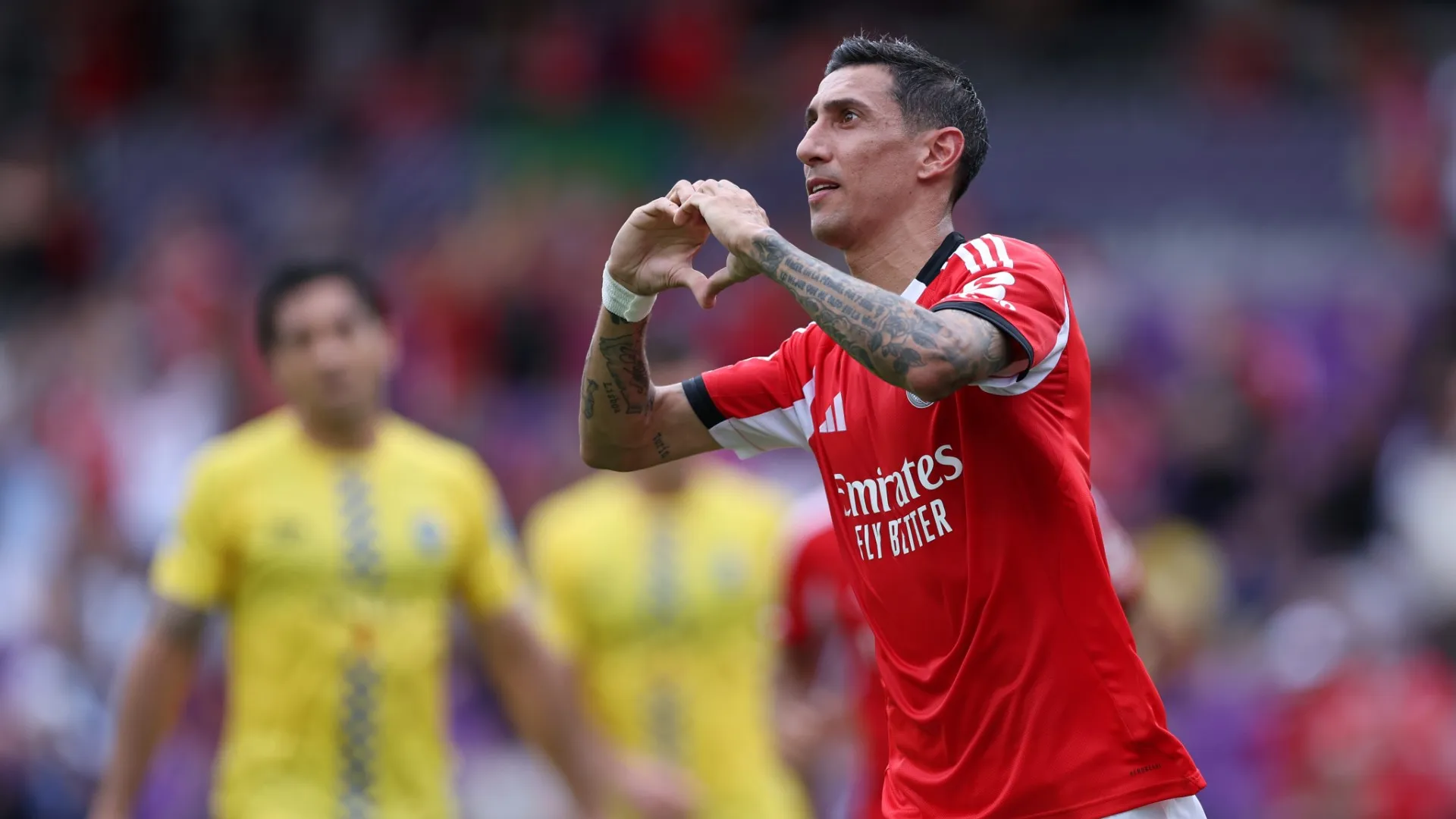 Angel Di Maria protagonista: ha realizzato due calci di rigore
