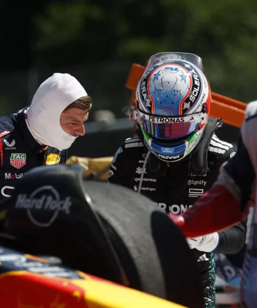 Bel gesto di Kimi Antonelli dopo l’incidente con Max Verstappen