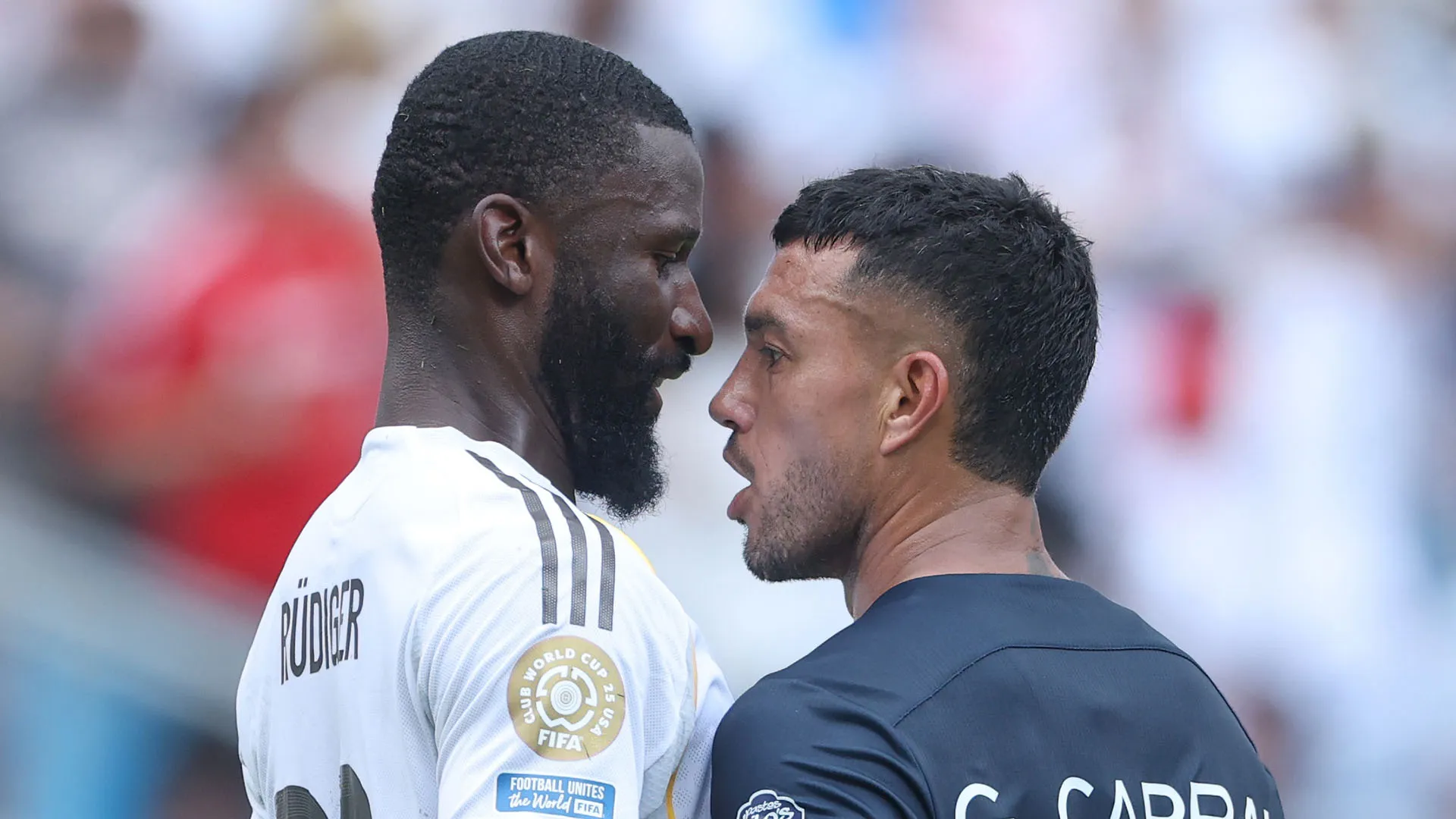 Rüdiger ha affermato di essere stato insultato dal difensore Gustavo Cabral
