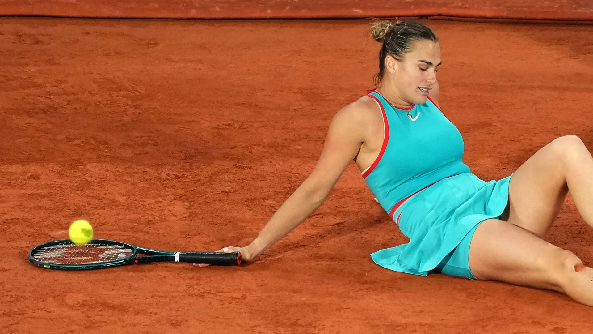 Durante il match, Sabalenka ha superato alcuni momenti complicati