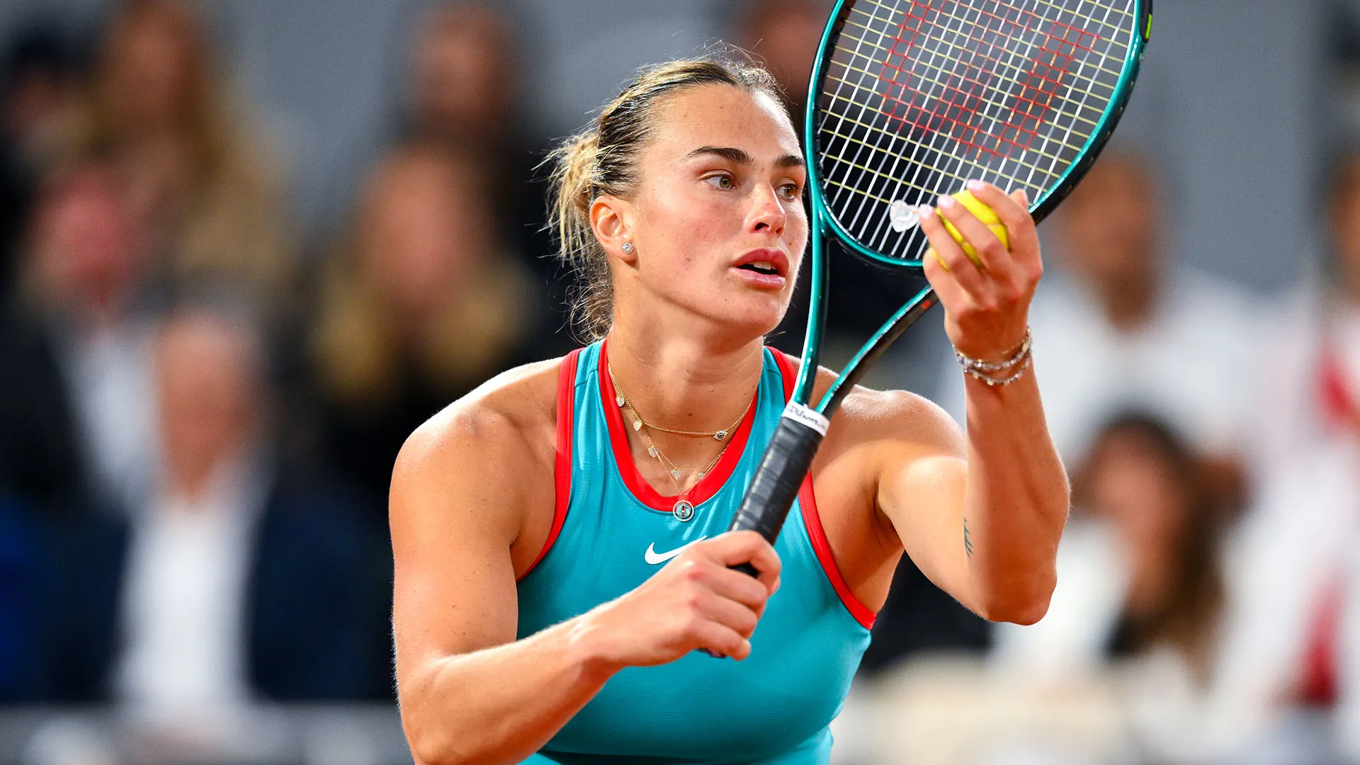 Dopo aver perso il secondo set, Aryna Sabalenka ha sorprendentemente alzato il livello nel terzo set, vincendo per 6-0