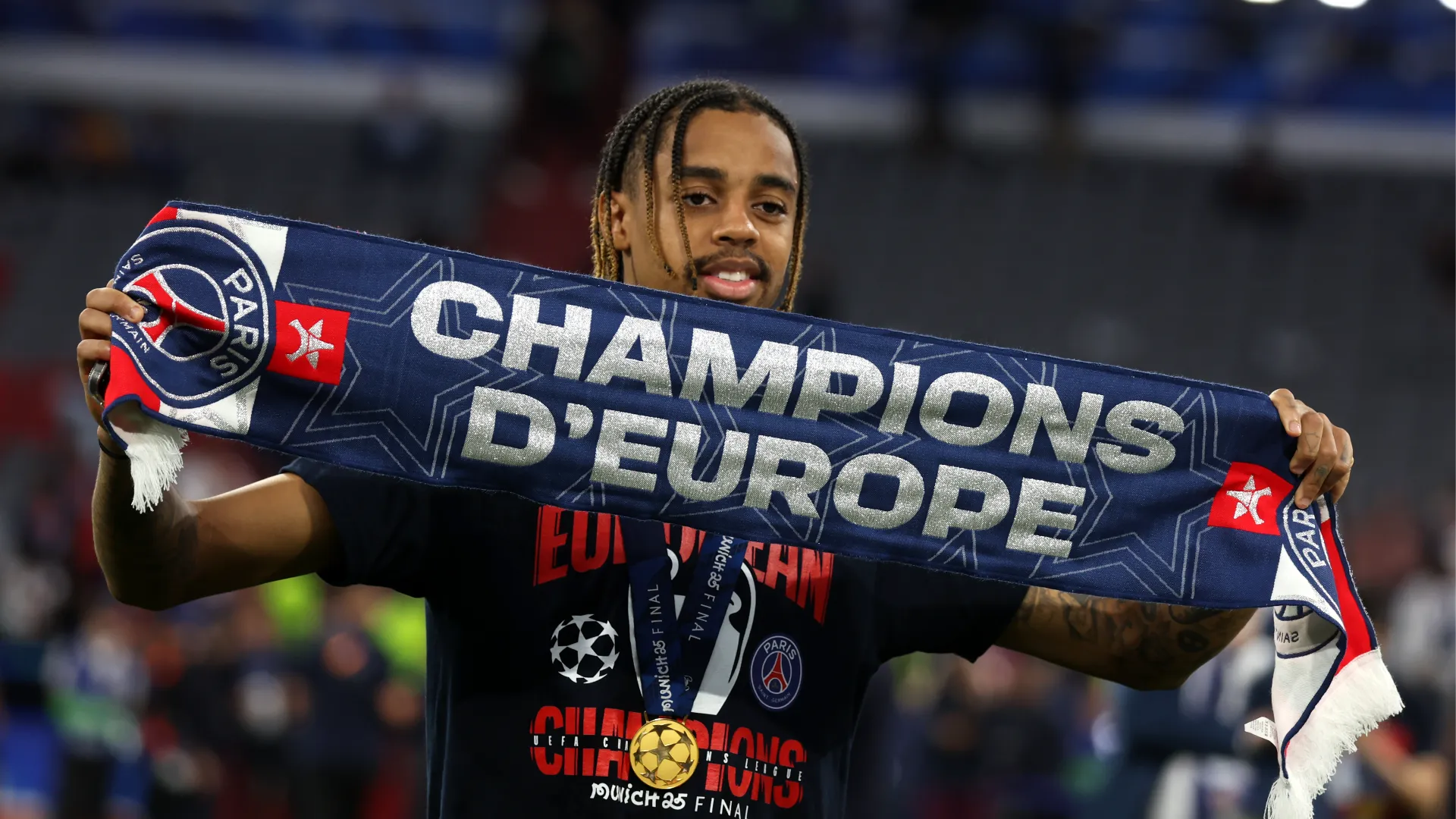 Il Bayern sta ora seguendo con attenzione Bradley Barcola, ala sinistra della squadra campione d'Europa