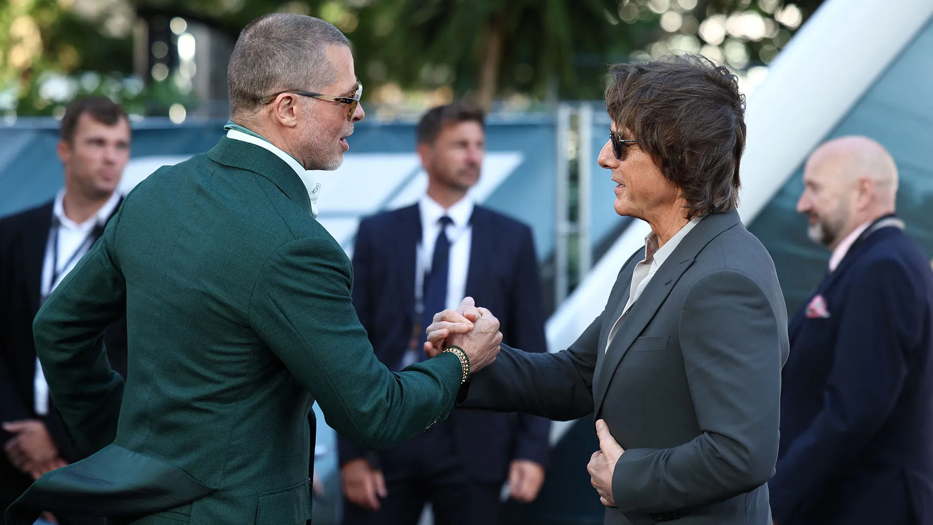 Le due superstar di Hollywood sono apparsi insieme sul red carpet della première londinese del film sulla Formula 1