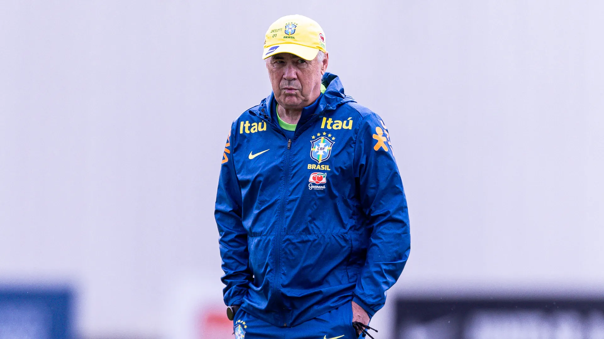È stata la seconda partita di Carlo Ancelotti sulla panchina della nazionale brasiliana
