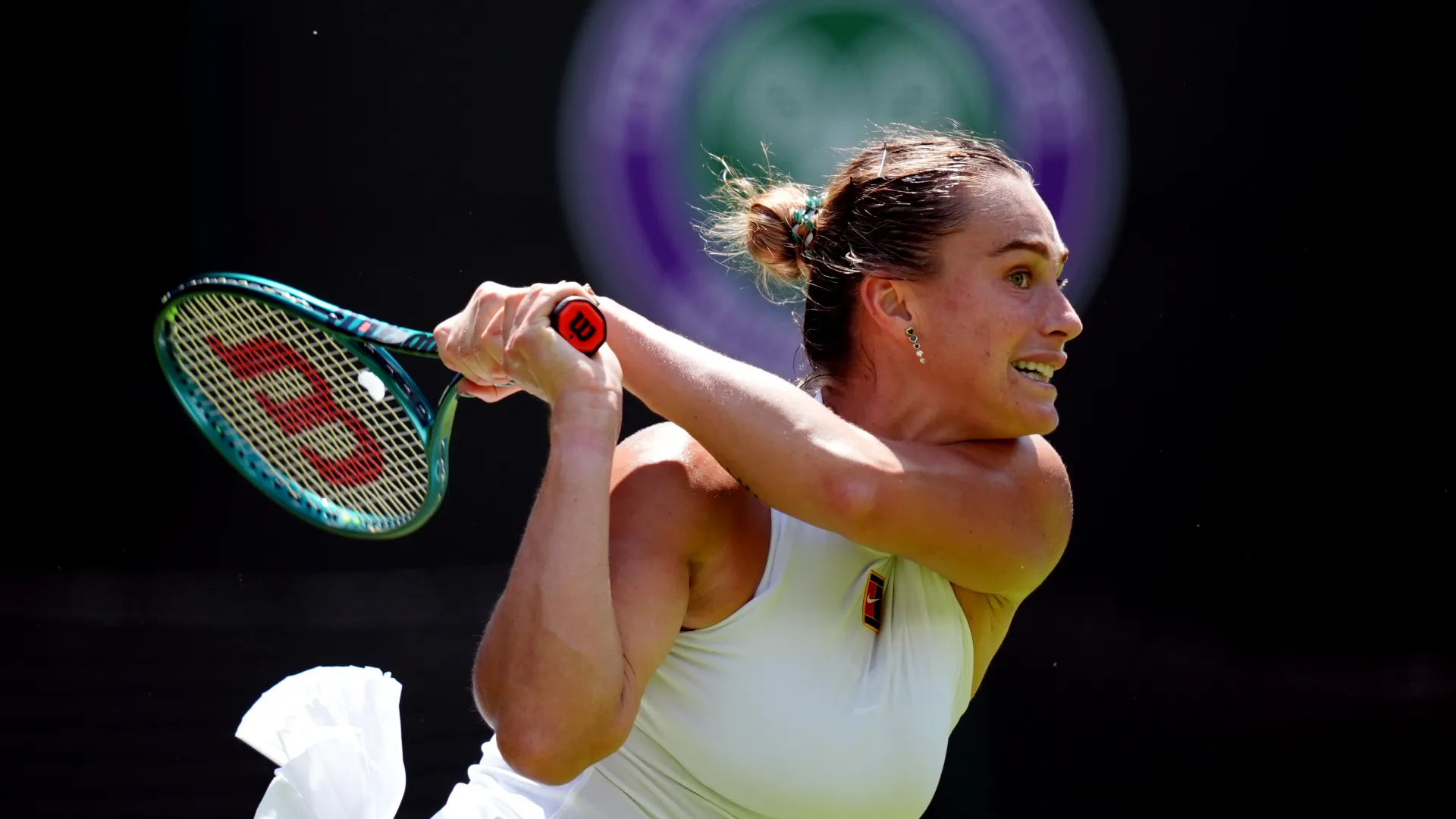 Aryna Sabalenka ha trionfato per 6-1 7-5 contro  Carson Branstine
