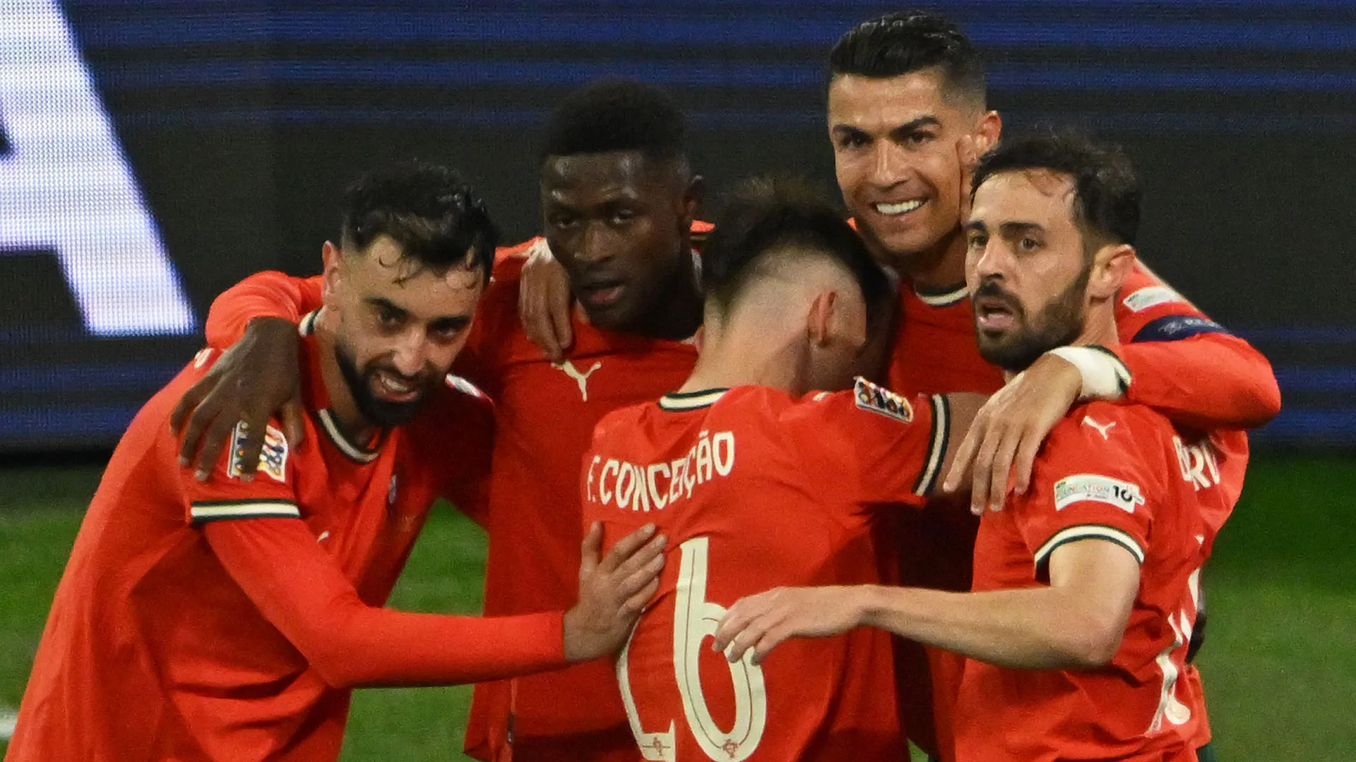 Ronaldo è andato in gol al 68'